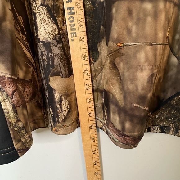 Mossy Oak Sweater Mens Extra Large Camouflage 1/4 Zip Jacket Pullover - Picture 5 of 7